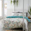 Tropical Monkey Teal Blue/Green Reversible Duvet Cover Set-71278266