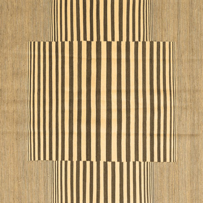 Washable Striped Indoor Rug