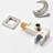 Ceiling-Mounted Shower With 16" Head & Handheld - Brushed Nickel, Brass, Natural Rainfall Simulation, Self-Cleaning Nozzle, Conforms To American Standard Pipe Requirements Kit Handheld, Simulates-125519137