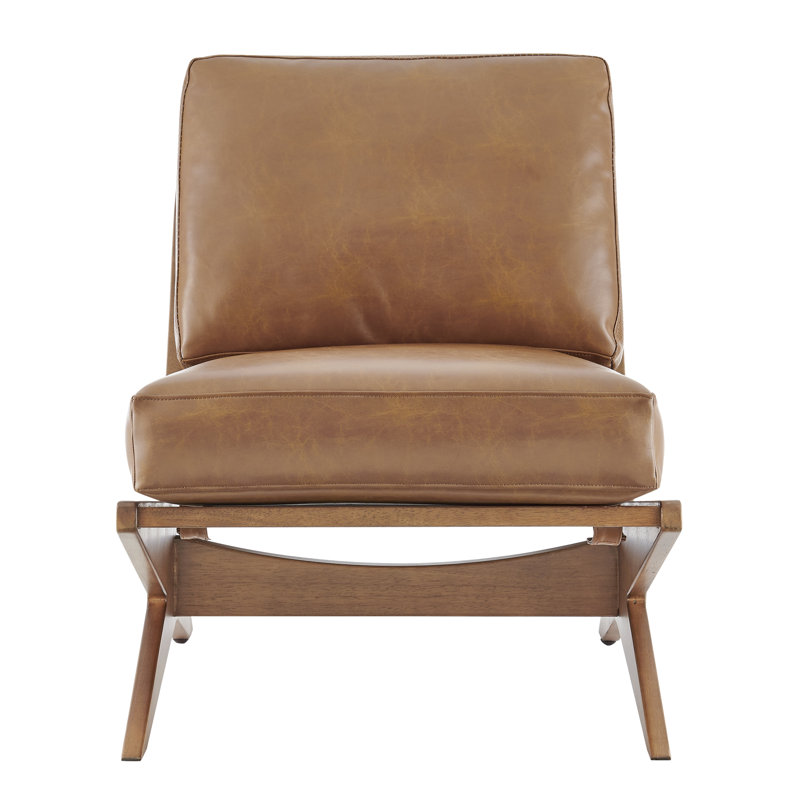 Biridiana Faux Leather Side Chair