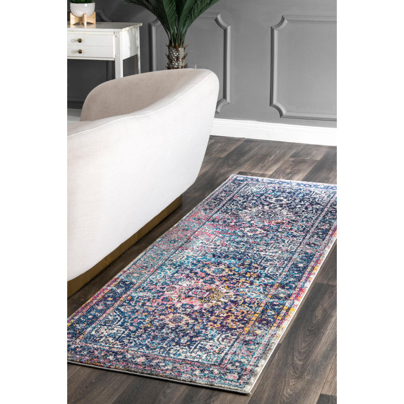 Oriental Area Rug, Runner 81 x 366cm