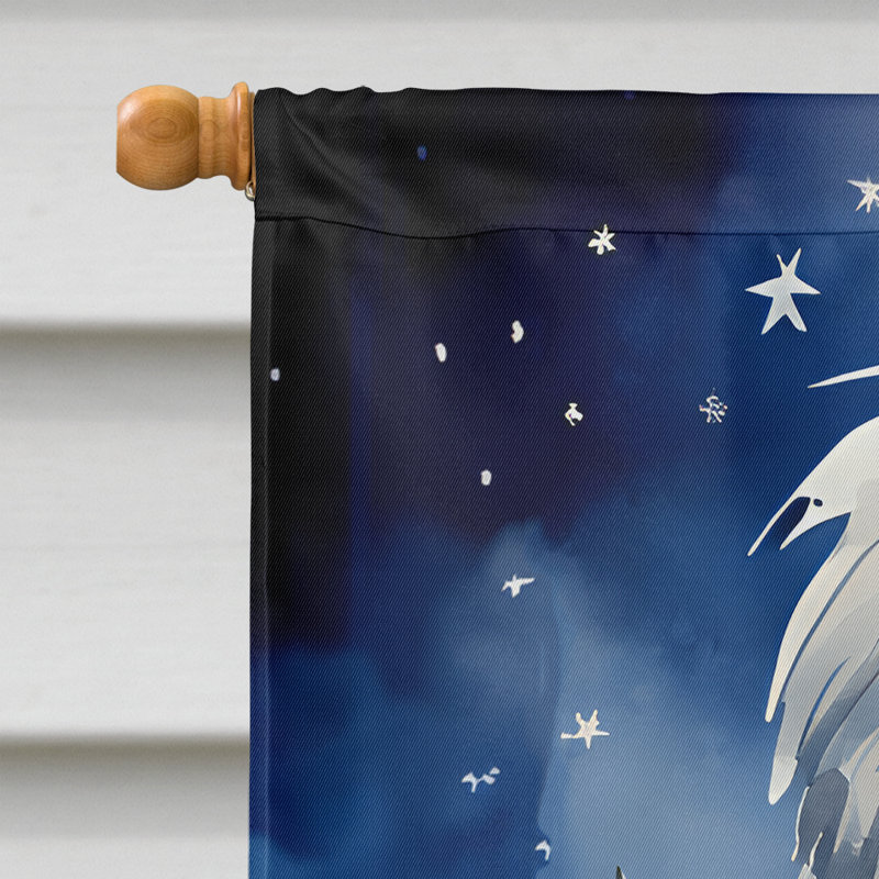 Double Sided Polyester Christmas, 40'' H x 28'' W