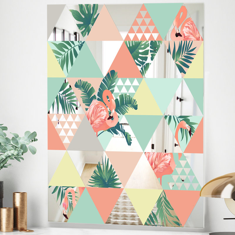 Miroir d'appoint Tropical Mood, H 39,4 po x l 29,5 po