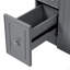 Meuble-lavabo 24 po avec lavabo en céramique, 2 tiroirs, 1 porte à fermeture en douceur-117193965-117193967