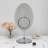 Acevedo Glass Oval Mirror