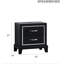 Table de chevet 2 tiroirs avec prises CA / USB