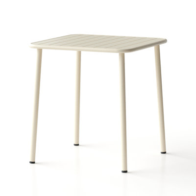table d'extérieur carrée