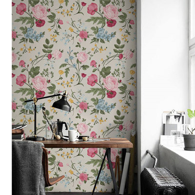Brigit Matte Peel and Stick Mural