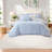 Blue Floral Twin/Twin XL Bedding Sets, Microfiber Comforter Set for Home
