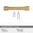 Faraday Center-to-Center Cabinet Pull-111952609-111952601