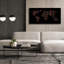 «Heart Map» par Mark Ashkenazi, art mural sur toile-1870150581