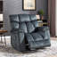Fauteuil inclinable manuel pivotant en microfibre Idrissi-107084710