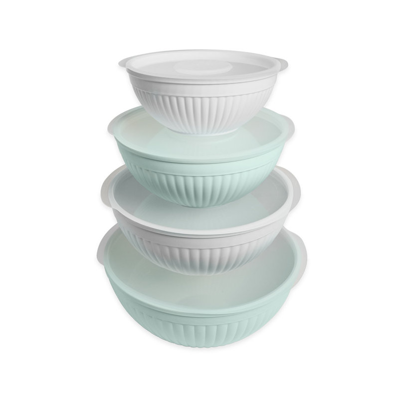 8 Piece Covered Bowl Set