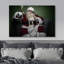 «Christmas Holiday Celebration Santa Claus», reproduction d'art sur toile tendue-71021396