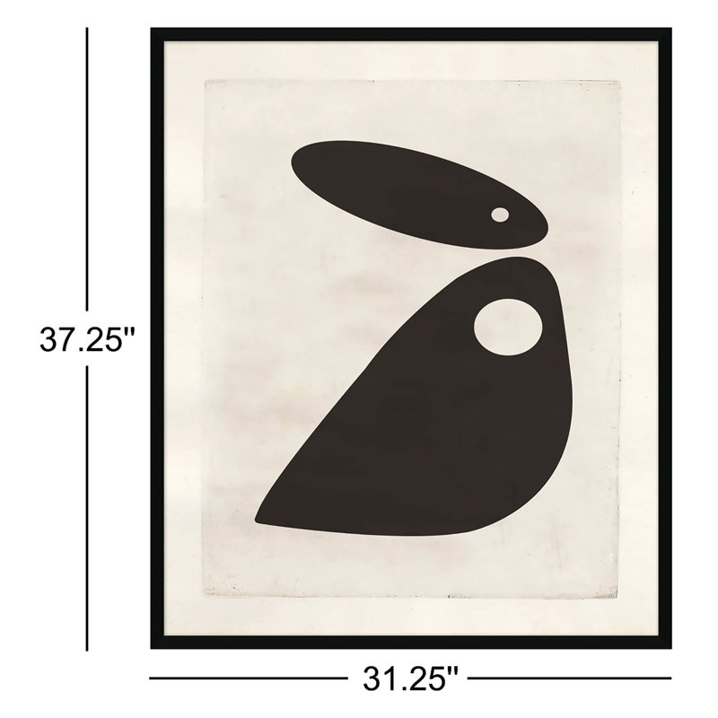 Mid Mod Shapes Giclee Print