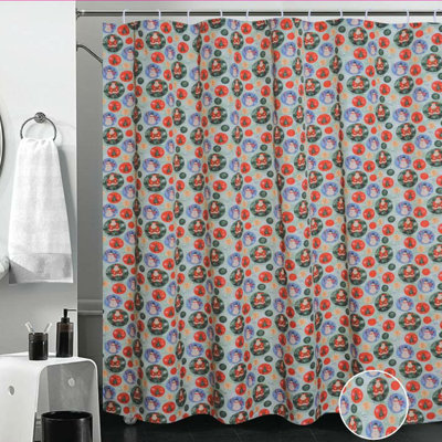 Quesenberry Polka Dots Shower Curtain