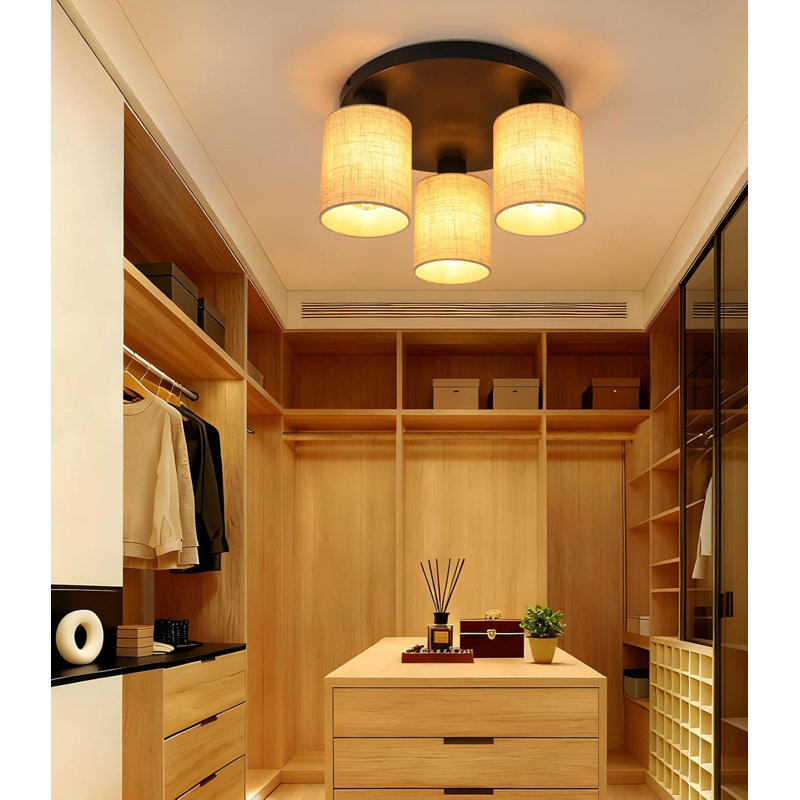Plastic Semi Flush Mount