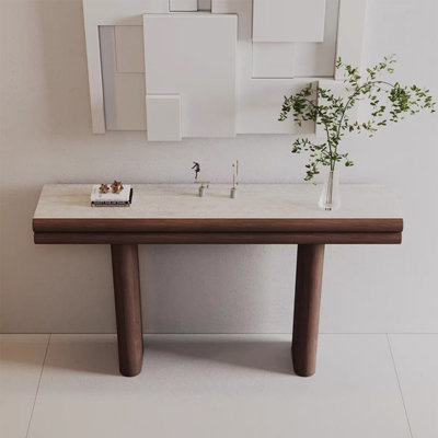 French-style wall-mounted luxury entrance table