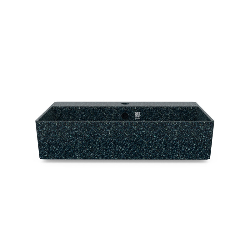 Cube60 23.62'' L Bathroom Sink, Arctic