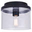 Plafonnier encastré 9 lumières Brunner avec finition en verre noir mat Brunner-128728118-128728116-128728113