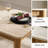 COLAMY VERSE 63"  Dining Table with Stone-Look Top & Warm Wood Grain
