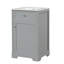 Meuble-lavabo de 20 pouces avec lavabo, porte à fermeture douce et grand espace de rangement pour les salles de bain modernes-2038439640