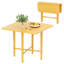 Solid Wood Base Dining Table