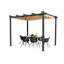 Pergola en métal avec auvent-64815873-90613689