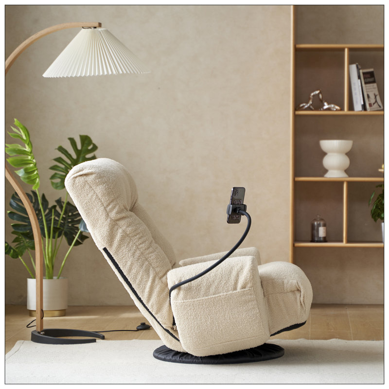 Adjustable Head And Waist, Game Chair, Lounge Chair In The Living Room, 360 Degree Rotatable Sofa Chair,Rotatable Seat Leisure Chair Deck Chair