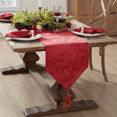 Chemin de table en jacquard Tilghman