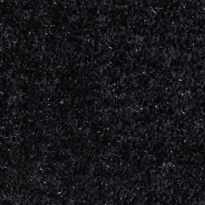 Canapé modulaire en tissu noir et blanc avec 3 coussins