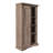 Rustic Farmhouse Storage Cabinet Bookcase with Sliding Barn Door and Adjustable Shelves-1468222568