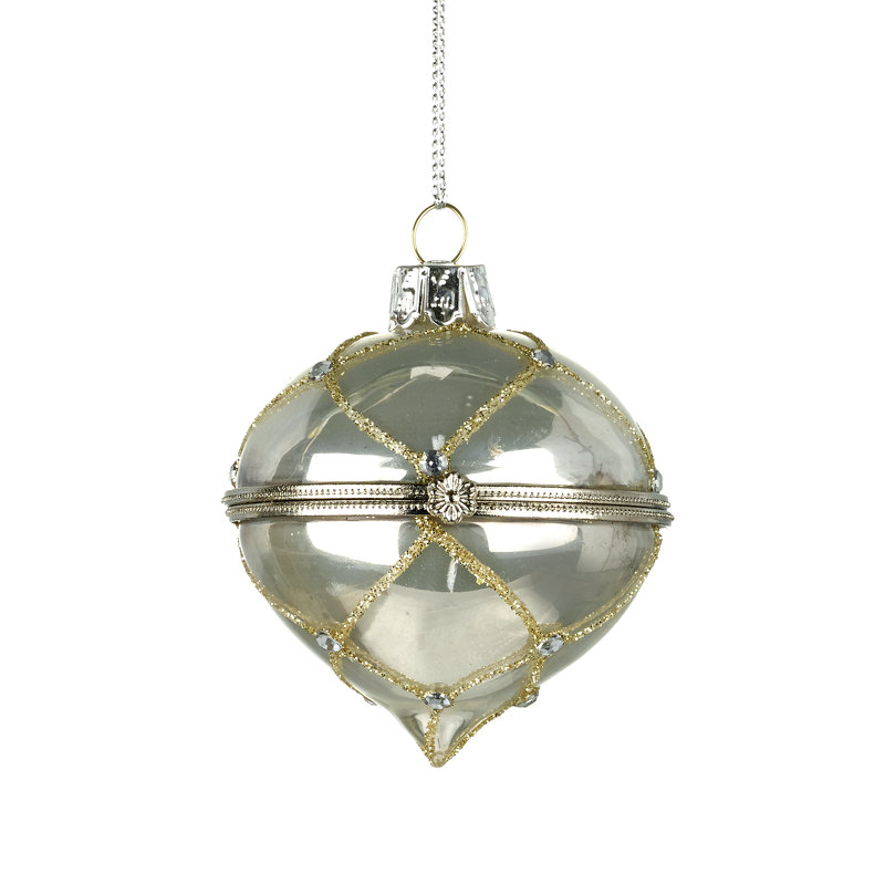 6cm Glass Finial Ornament
