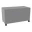 Learniture Structured Rectangle  Stool -Flexible Modular Collaborative Soft Seating For Office, Home, Lounge And School Classrooms With Durable Frame 1011N-64495703-64495701-64495702