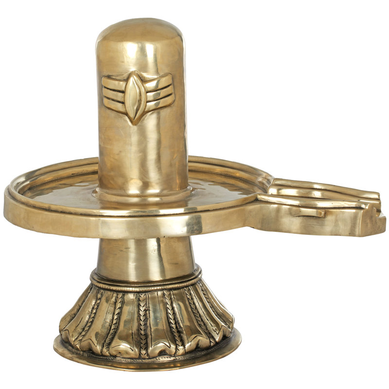 Shiva-Lingam, une image de l'unité de Shiva-Parvati