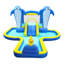 Jardin gonflable avec trampoline et parc aquatique gonflable 8 en 1