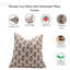 Housse de coussin en coton imprimé à la main avec coussin décoratif artisanal-97419782