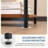 3 Tier End Table Side Table with Adjustable Feet, Nightstand for Bedroom Living Room Office   -122621524