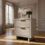 Table de chevet en gris clair-343736768