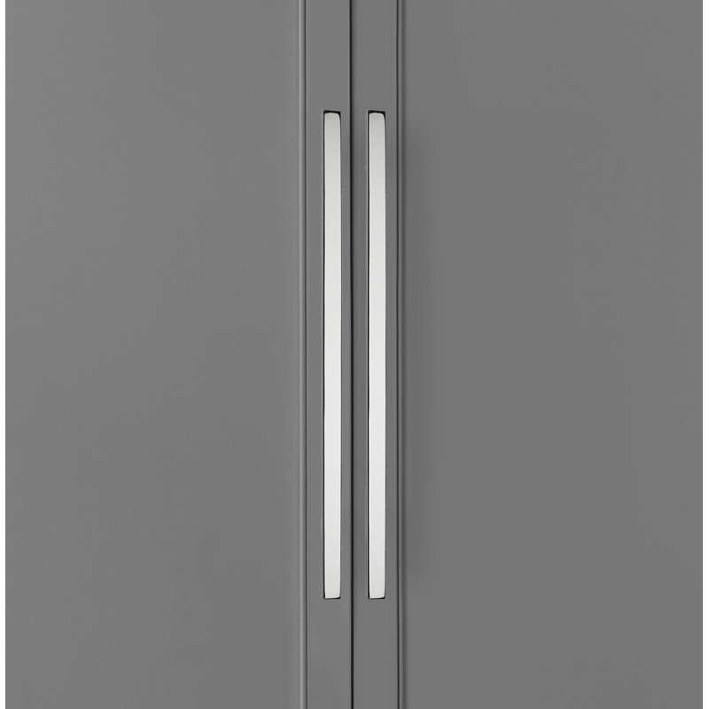 Poignée d'électroménager Chypre, 18", Nickel poli