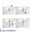 Bonde escamotable de lavabo de salle de bain-56045353