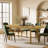  Alderon Modern Solid Wood Extendable Rectangular Dining Table-677763780
