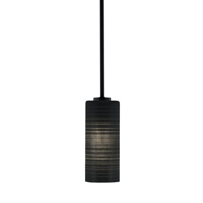Dayberry Stem Hung Mini Pendant Shown With 4" Glass