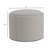 Round Storage Ottoman Coffee Table With Flip Top Tray,Living Room Table
