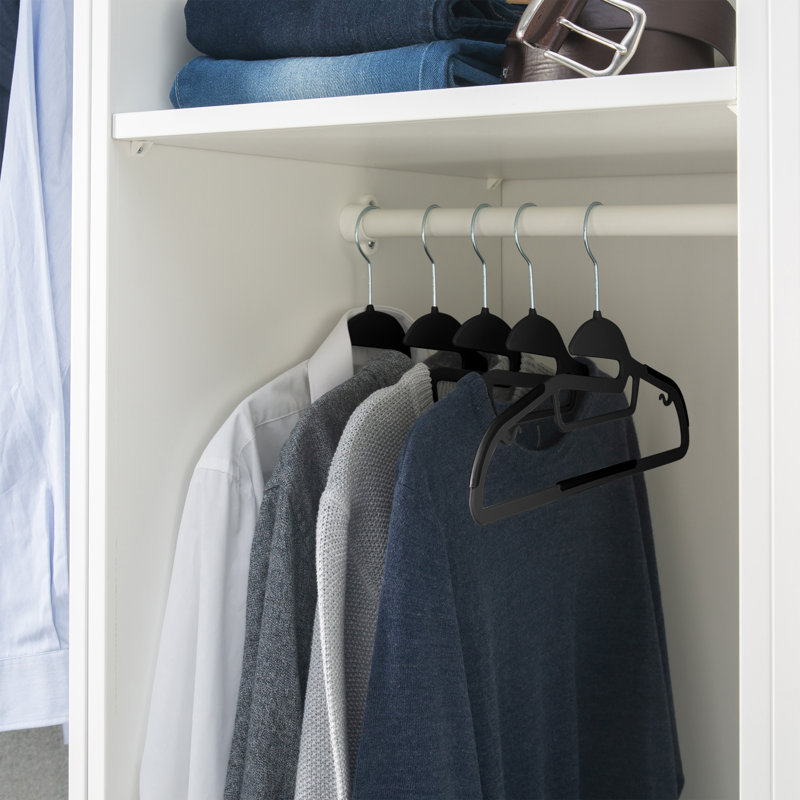  8 Pack Ultimate Hanger In Black