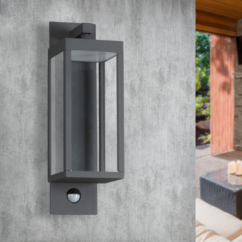 Elahna Aluminum LED Wall Light, Gray