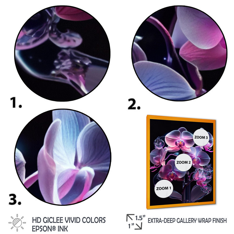 Just Color Plain Light Purple: Orchid Bloom (pastel purple) Photographic  Print for Sale by CasaColori