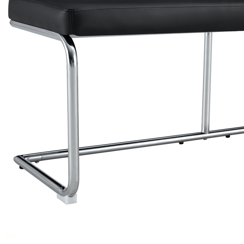 Pieds à langer en métal noir, pieds en métal argenté, banc de canapé, chaise de salle à manger, convient au salon de chambre à coucher, au rangement, à la salle à manger et au salon.