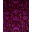 Overdyed Hand-Knotted Wool Modern-Contemporary Purple Runner 2' 7" x 7' 1"