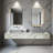 Concrete Vessel Rectangular Modern Bathroom Sink